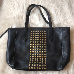 Fossil Back Leather Bag
